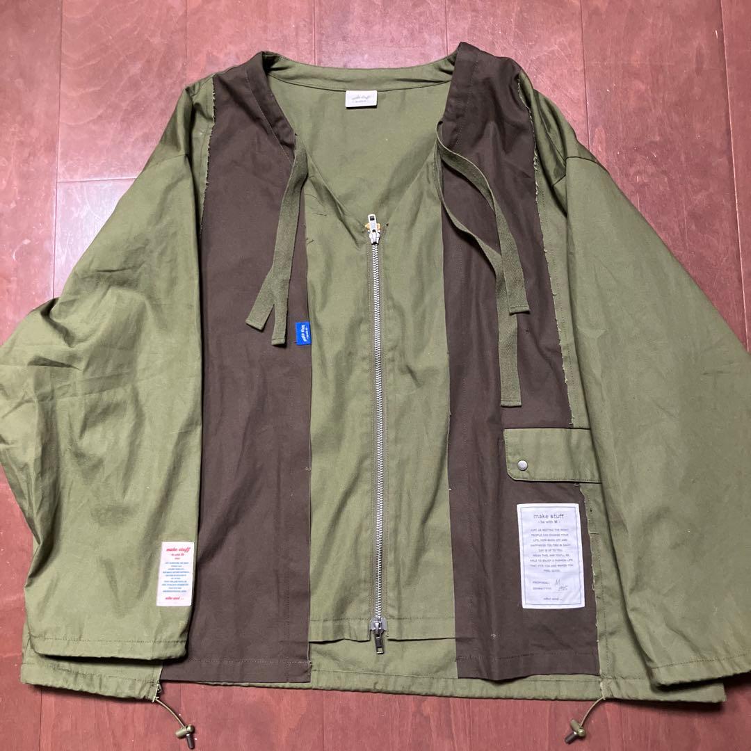 新品ニコアンド[be with M]Misayoミリリメイクジャケットカーキ