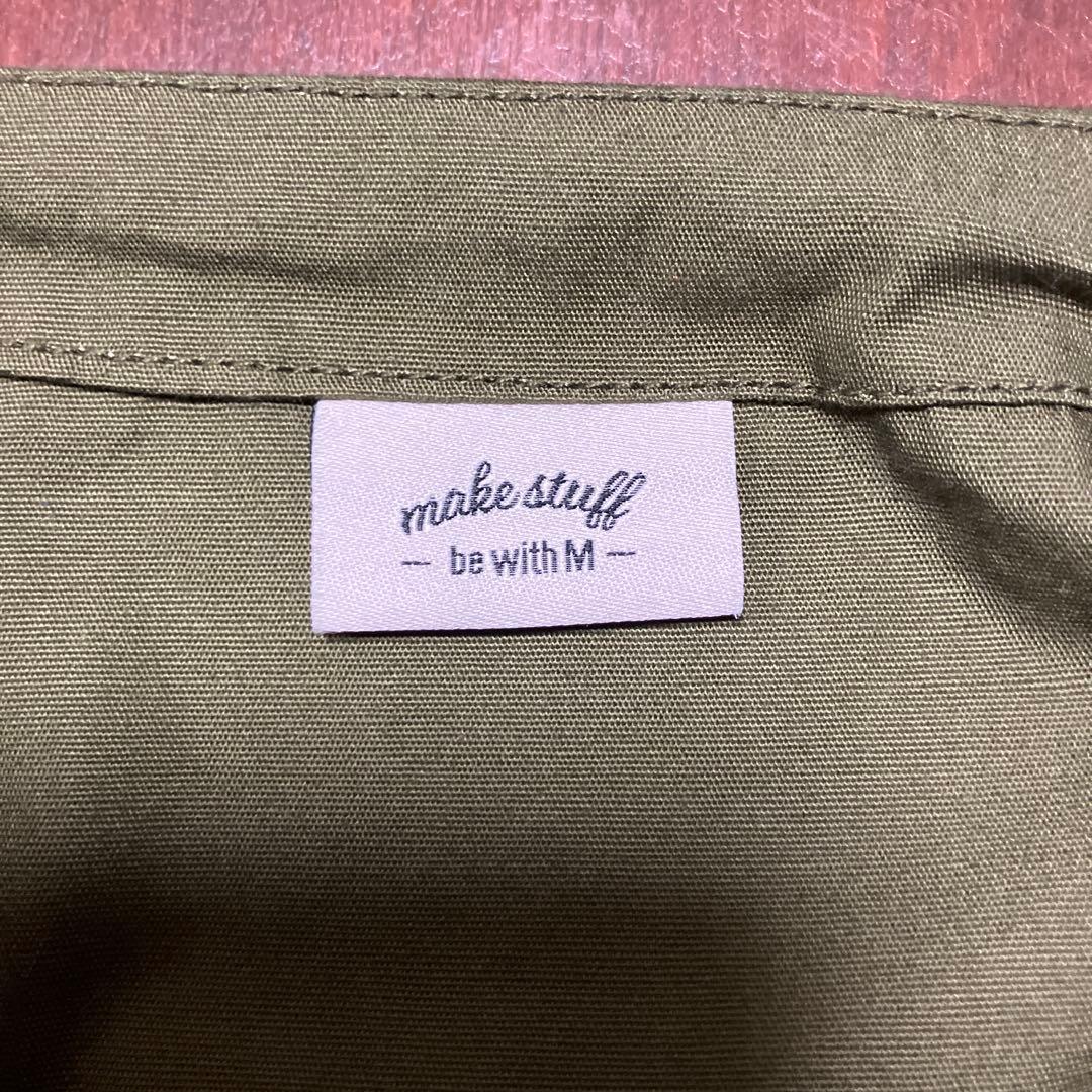 新品ニコアンド[be with M]Misayoミリリメイクジャケットカーキ