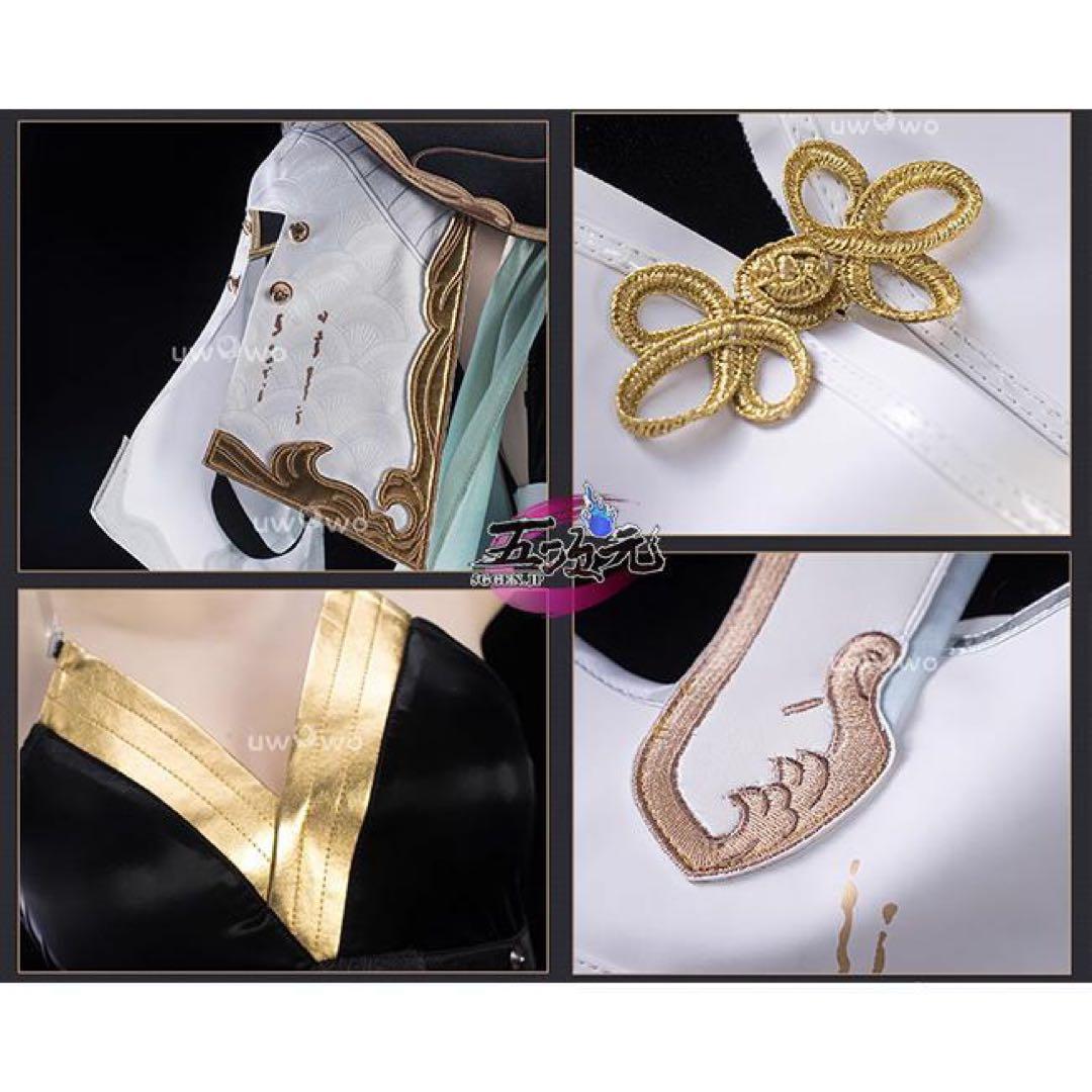 【即発送】鳴潮 今汐 コスプレ衣装 フルセット S ウィッグ靴