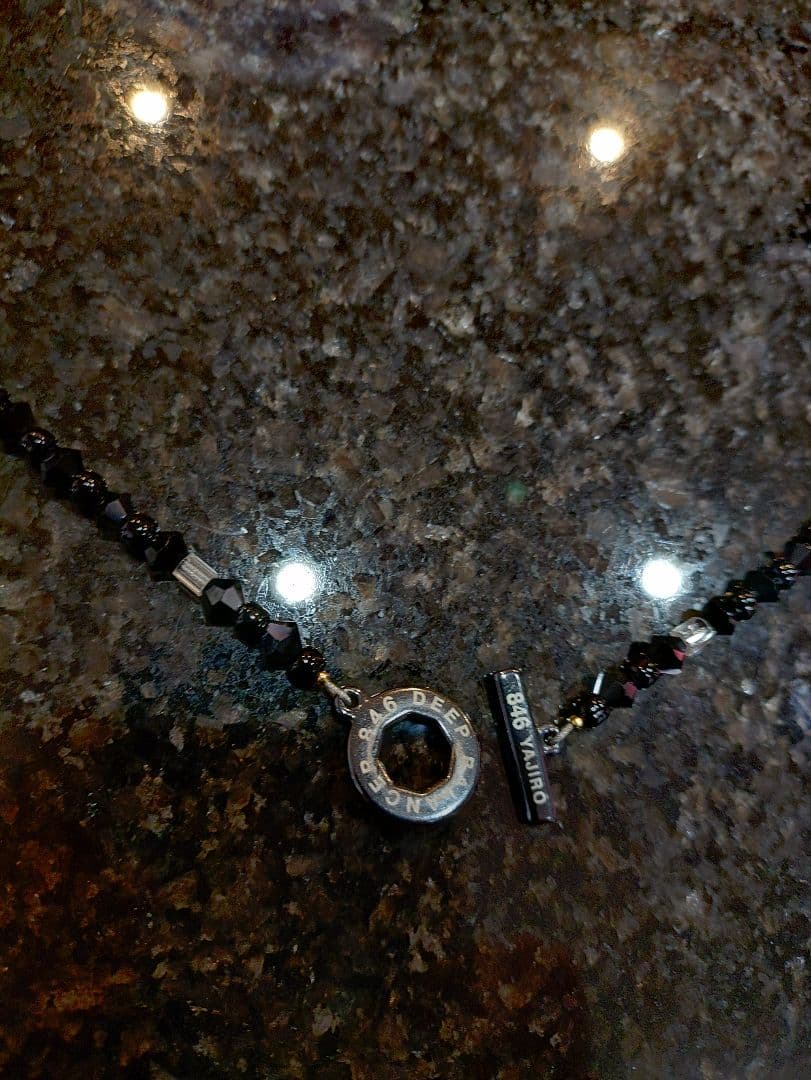 846 yajiro４シリーズ ネックレス BLACK TITA22