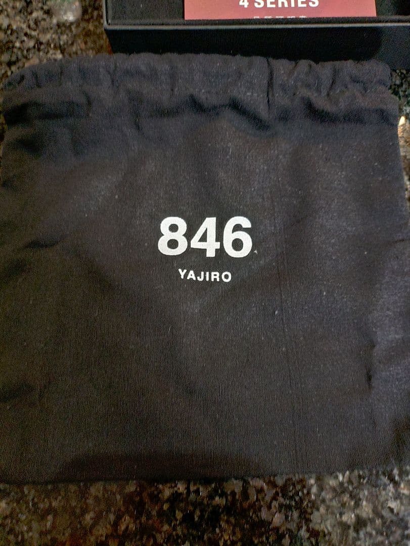 846 yajiro４シリーズ ネックレス BLACK TITA22