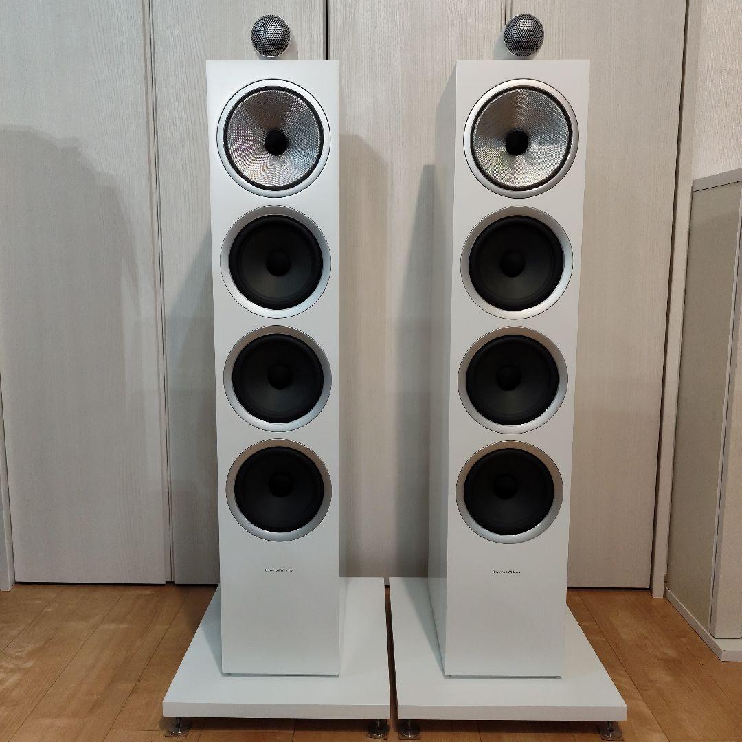 美品 Bowers & Wilkins 702 S2 ホワイト 1ペア