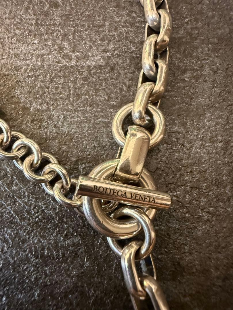 BOTTEGA VENETA シルバーチェーンブレスレット　ボッテガヴェネタ