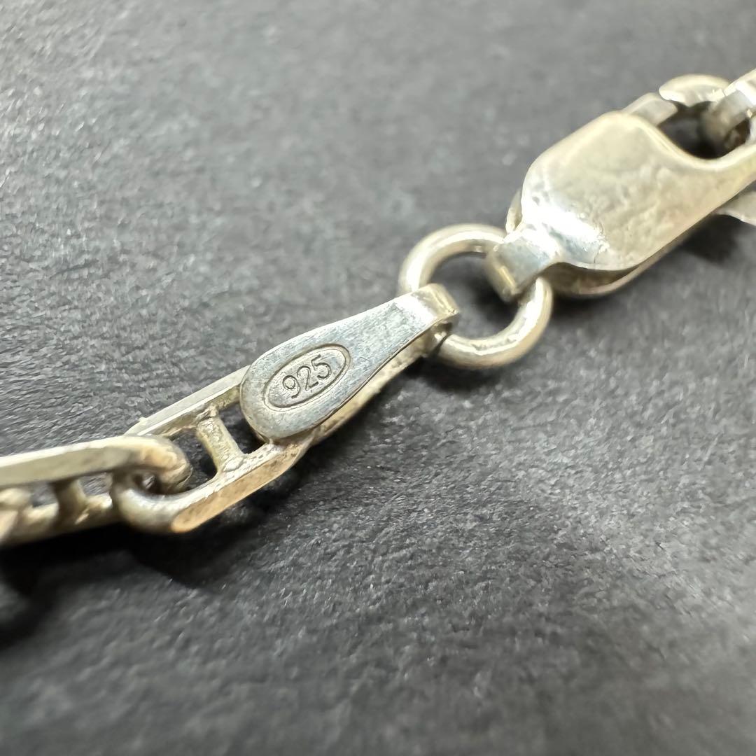 【イタリア製 50㎝】アンカーチェーン ネックレス silver925