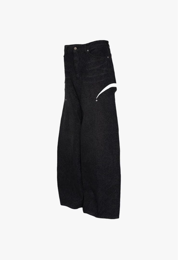 ‼️完売品‼️theredthread S cutting denim2 lace