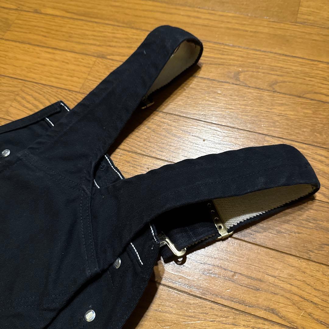 カーハート オーバーオール　ブラック　サイズ32インチ　希少2003年製