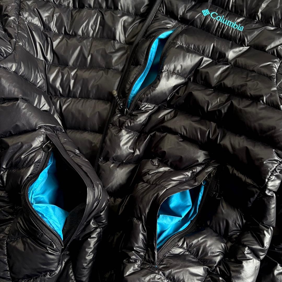 ジャケット・アウター Columbia CRATER LAKE II down parker BLK
