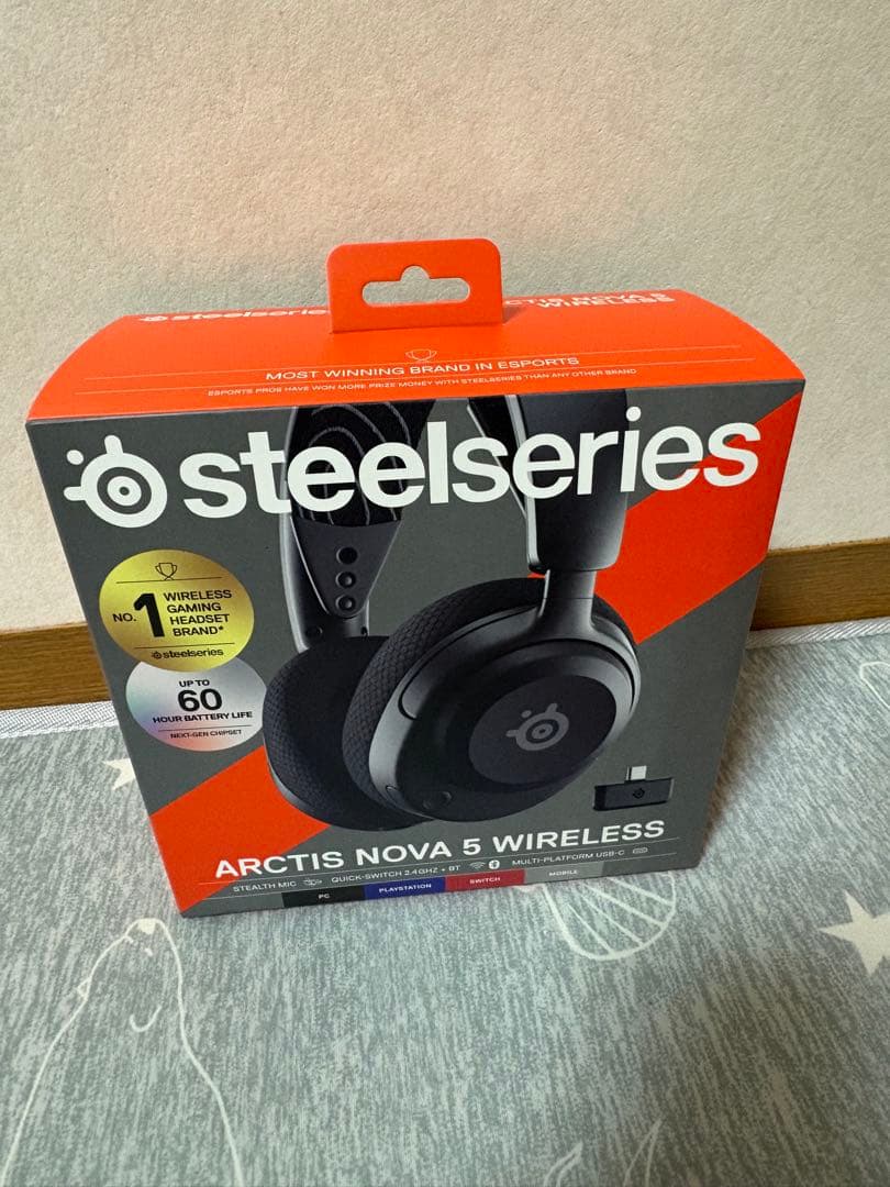 SteelSeries Arctis Nova 5 Wireless ブラック