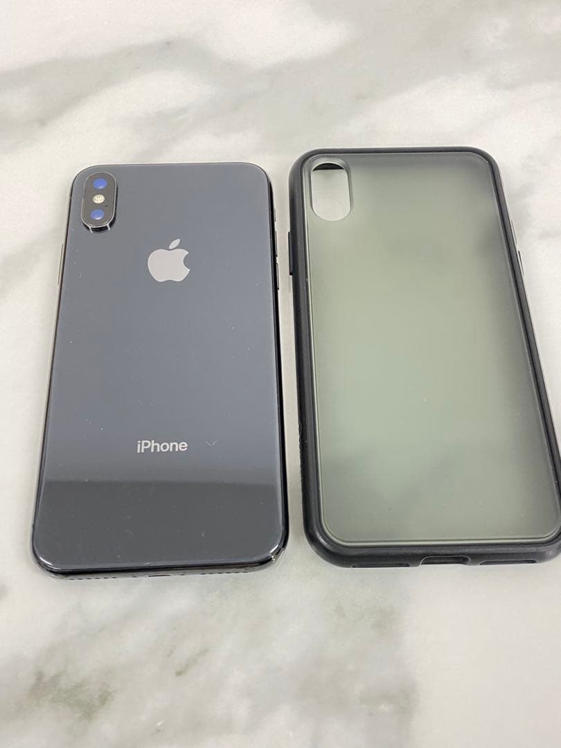 #Apple iPhone Xs 本体 カバー フィルム付き