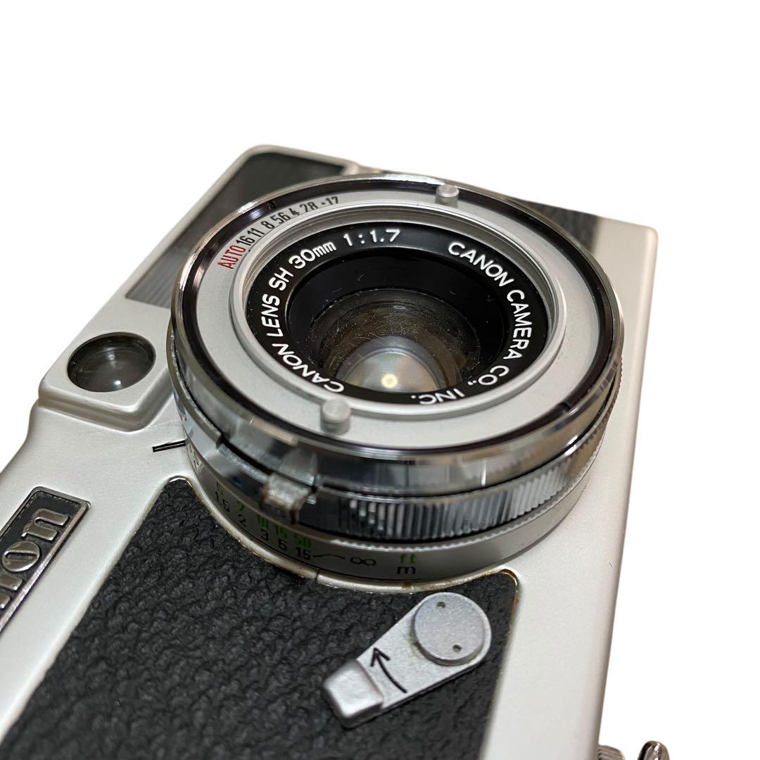 【良品】Canon キャノン demi EE17 コンパクトフィルムカメラ