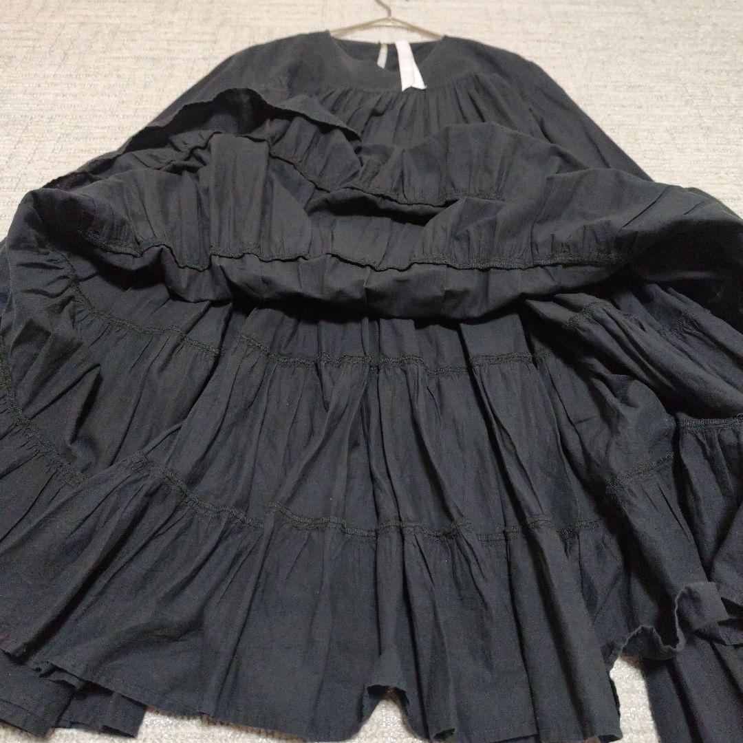 Ber*y様 Merlette マーレット フレア ワンピース ロングスリーブ