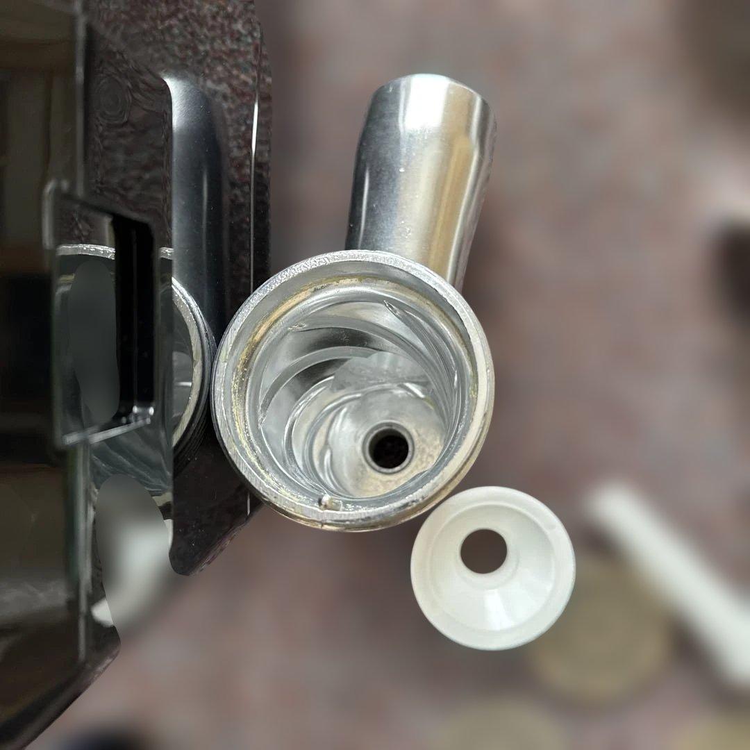 【新品同様ミキサー 】肉挽き機能付き ブラック シルバー