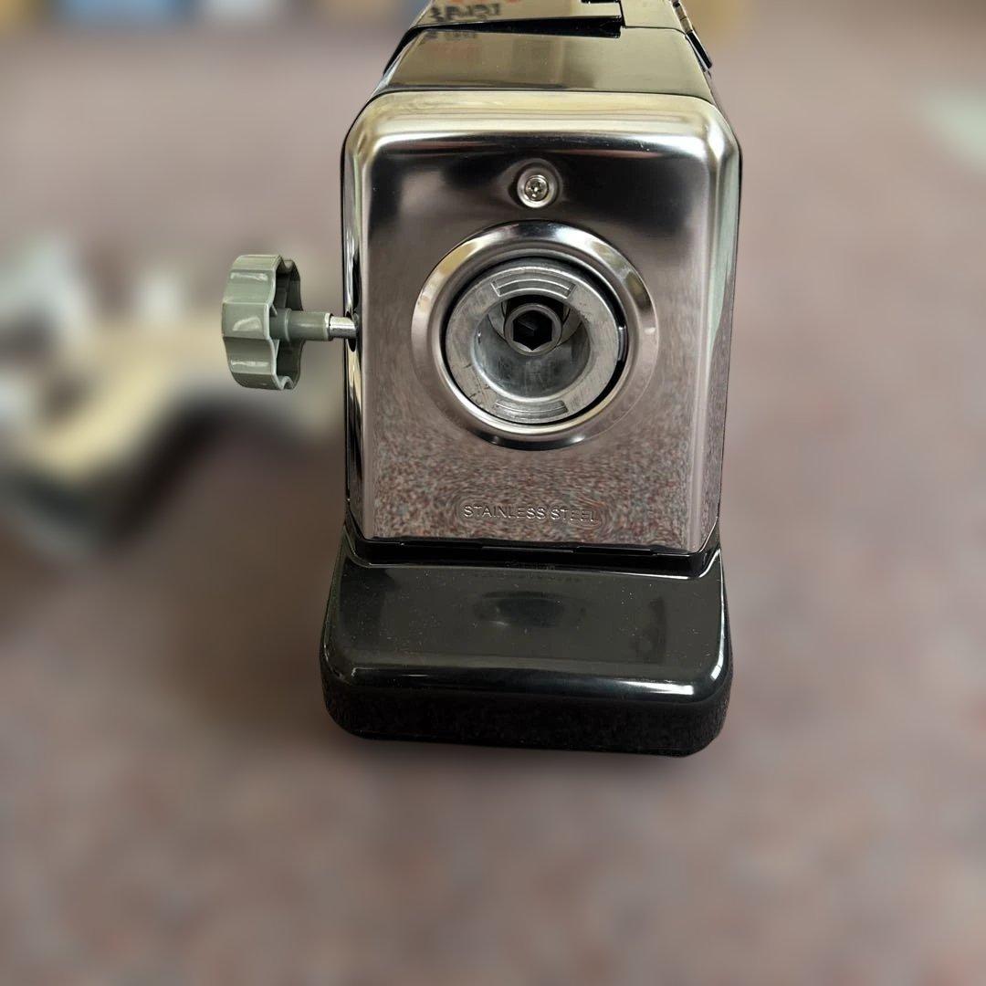 【新品同様ミキサー 】肉挽き機能付き ブラック シルバー