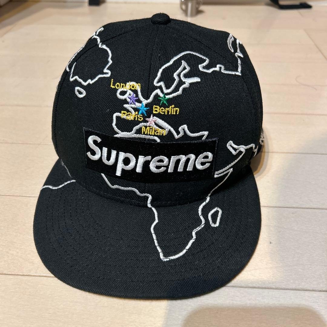 ケンタウロス健太　Supreme 59FIFTY 世界地図