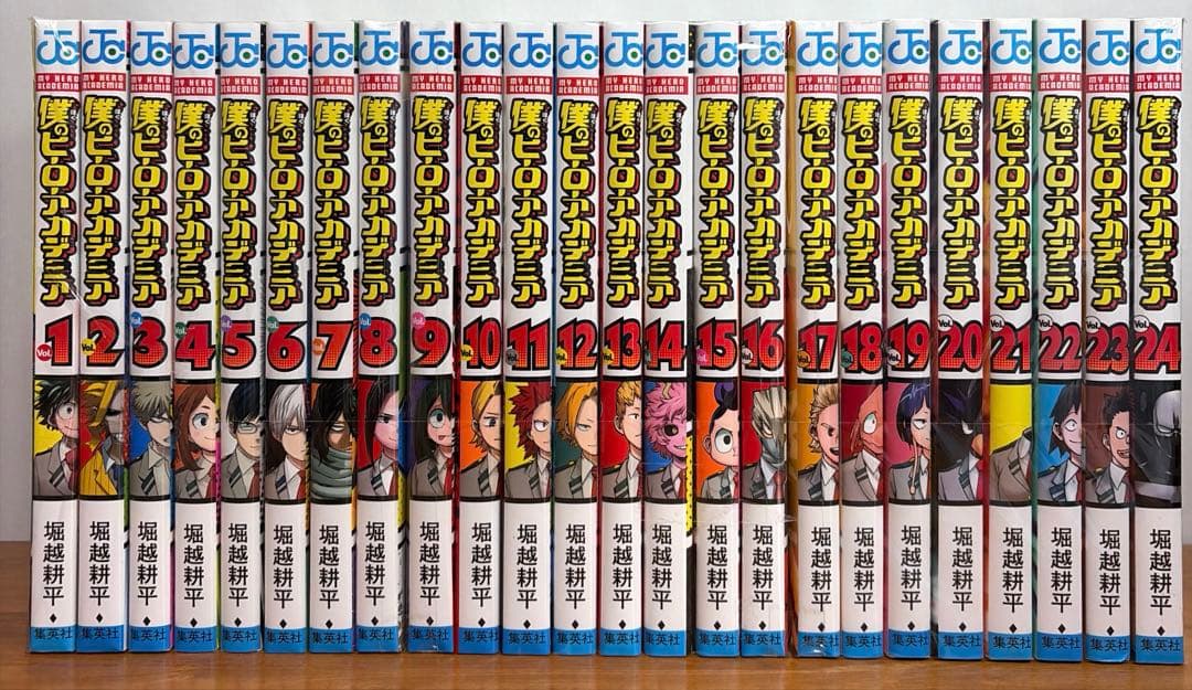 【全巻】僕のヒーローアカデミア 全42巻＋関連本3冊セット　漫画　ヒロアカ　完結