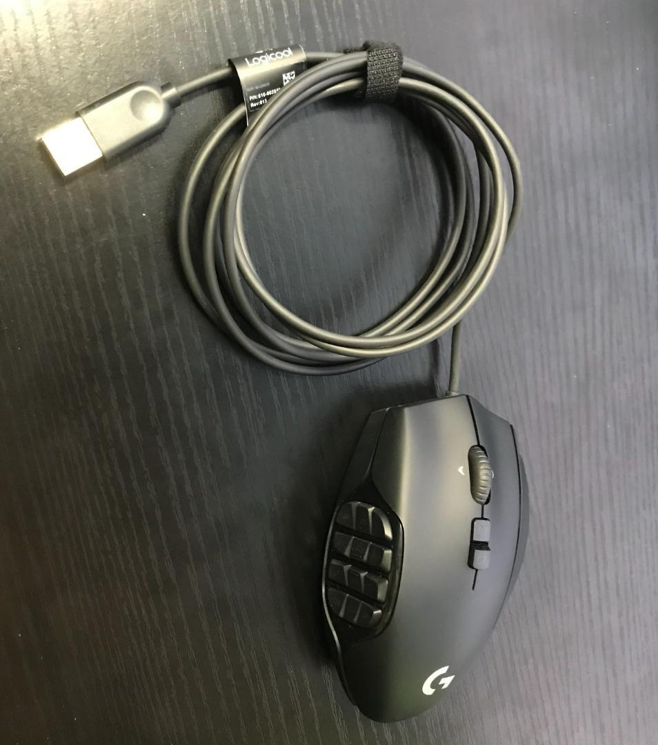 Logicool G ゲーミングマウス G600t 有線（中古品）