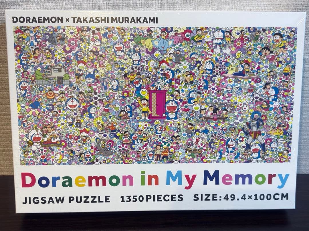 【未開封　新品】村上隆×ドラえもん パズル 記憶の中のドラえもんジグソーパズル
