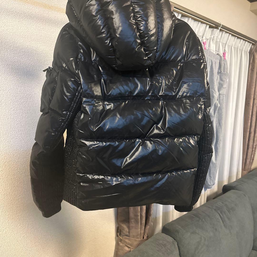 TATRAS フード付き ブラックダウンジャケット