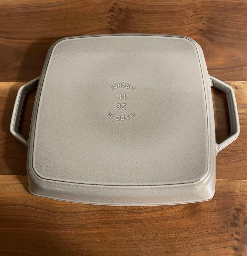 【1/7まで価格】美品)(未使用)stub スクエア グリル グレー