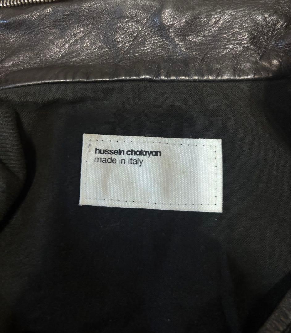 hussein chalayan 03aw レザーベスト