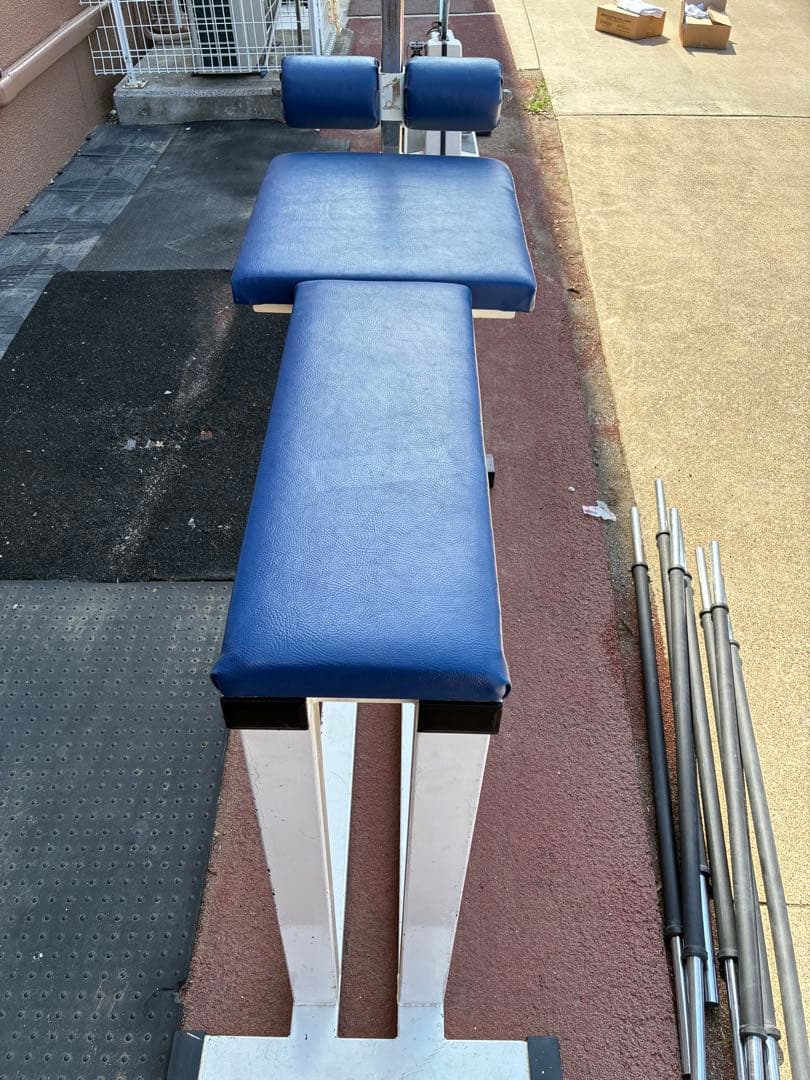 【中古】NISHI ローイングベンチ 背筋トレーニング用