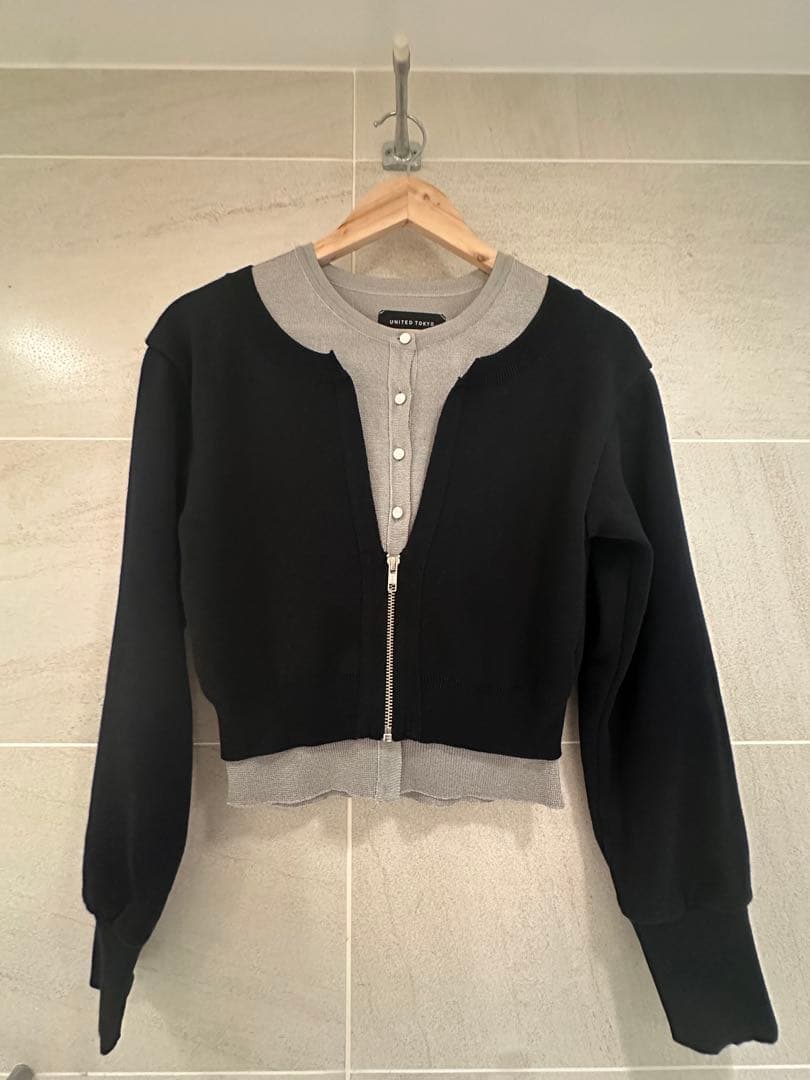 【専用】UNITED TOKYO カーディガン レイヤードWカーデトップス