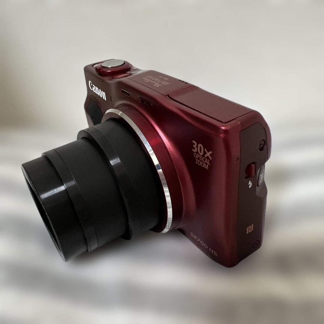Canon SX700 HS レッド 30倍ズーム