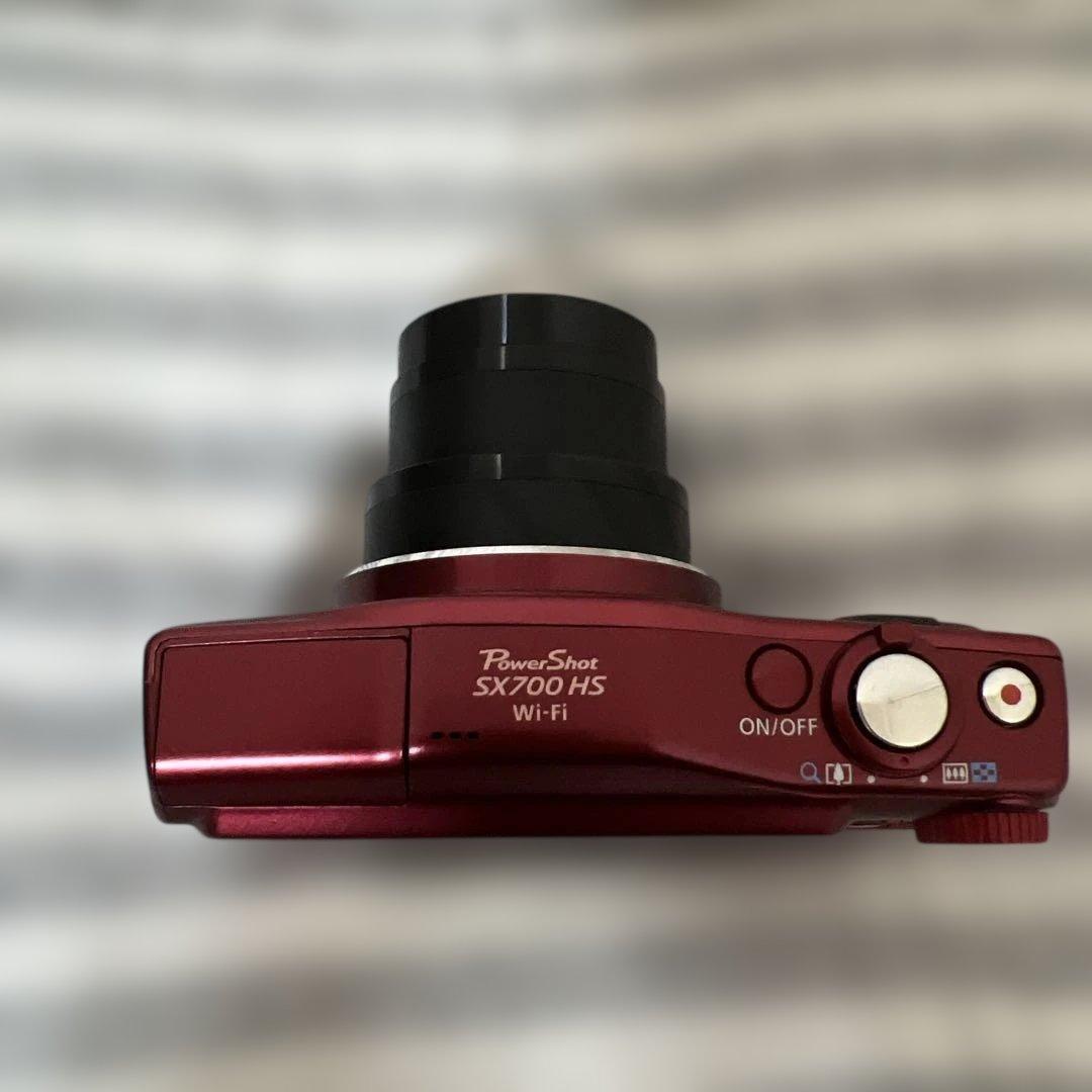 Canon SX700 HS レッド 30倍ズーム