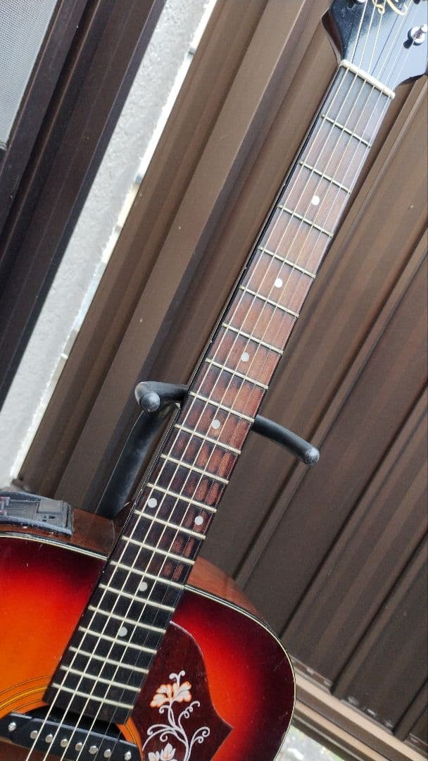 美品 Takamine Tシリーズ（？） PU付エレアコ TBS ブラウン