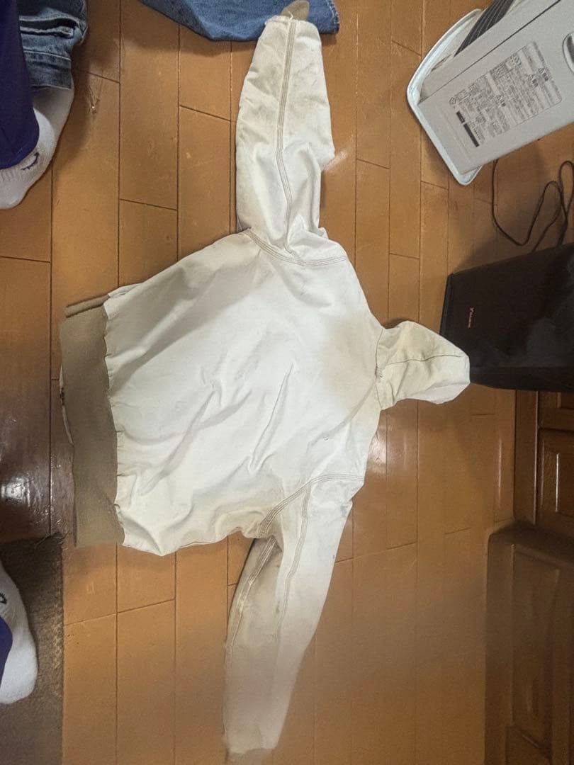 レ*ー様 Carhartt フード付きジャケット ホワイト