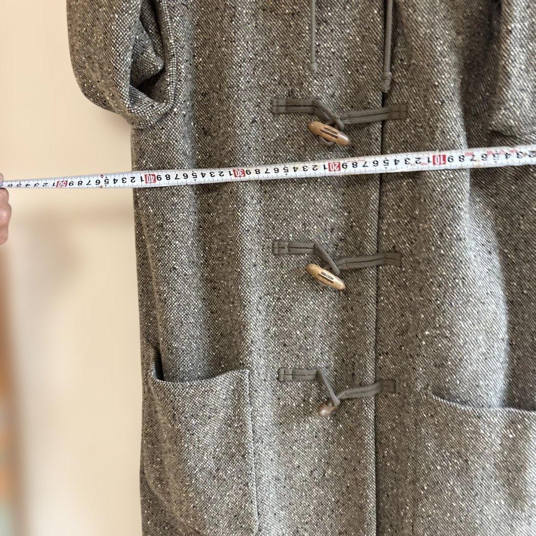 Mademoiselle NON NON ツイードコートカシミヤレトロ感あり