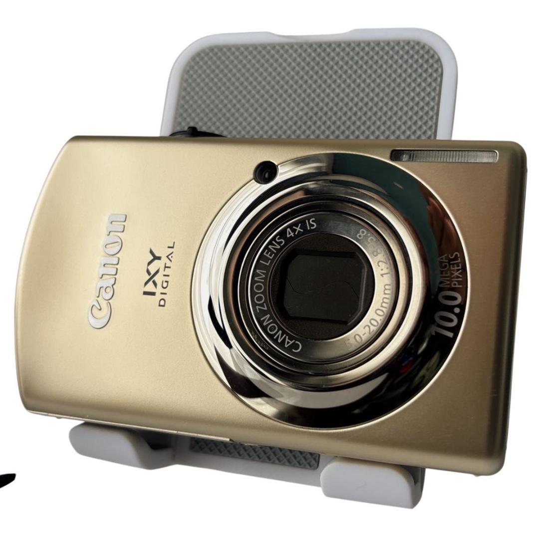 【超美品】 Canon IXY 920 IS ゴールド コンパクトデジカメ