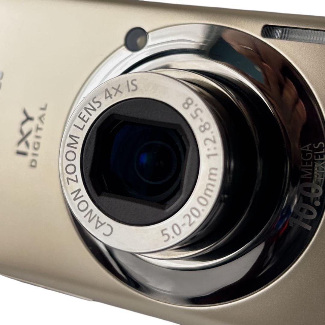 【超美品】 Canon IXY 920 IS ゴールド コンパクトデジカメ