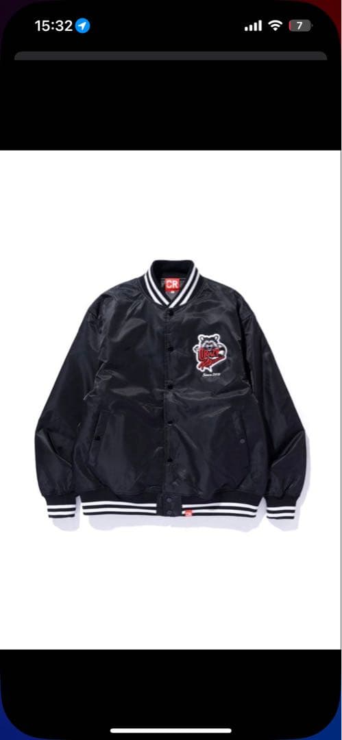 ジャケット・アウター crazyraccoon VARSITY JACKET