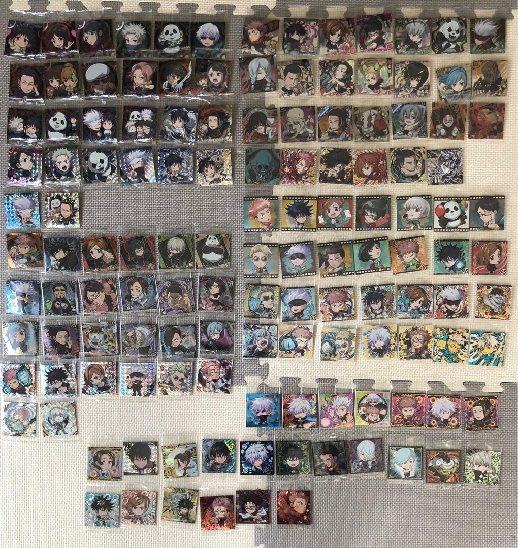 鬼滅の刃ほか　にふぉるめーしょん　シール　まとめ売り