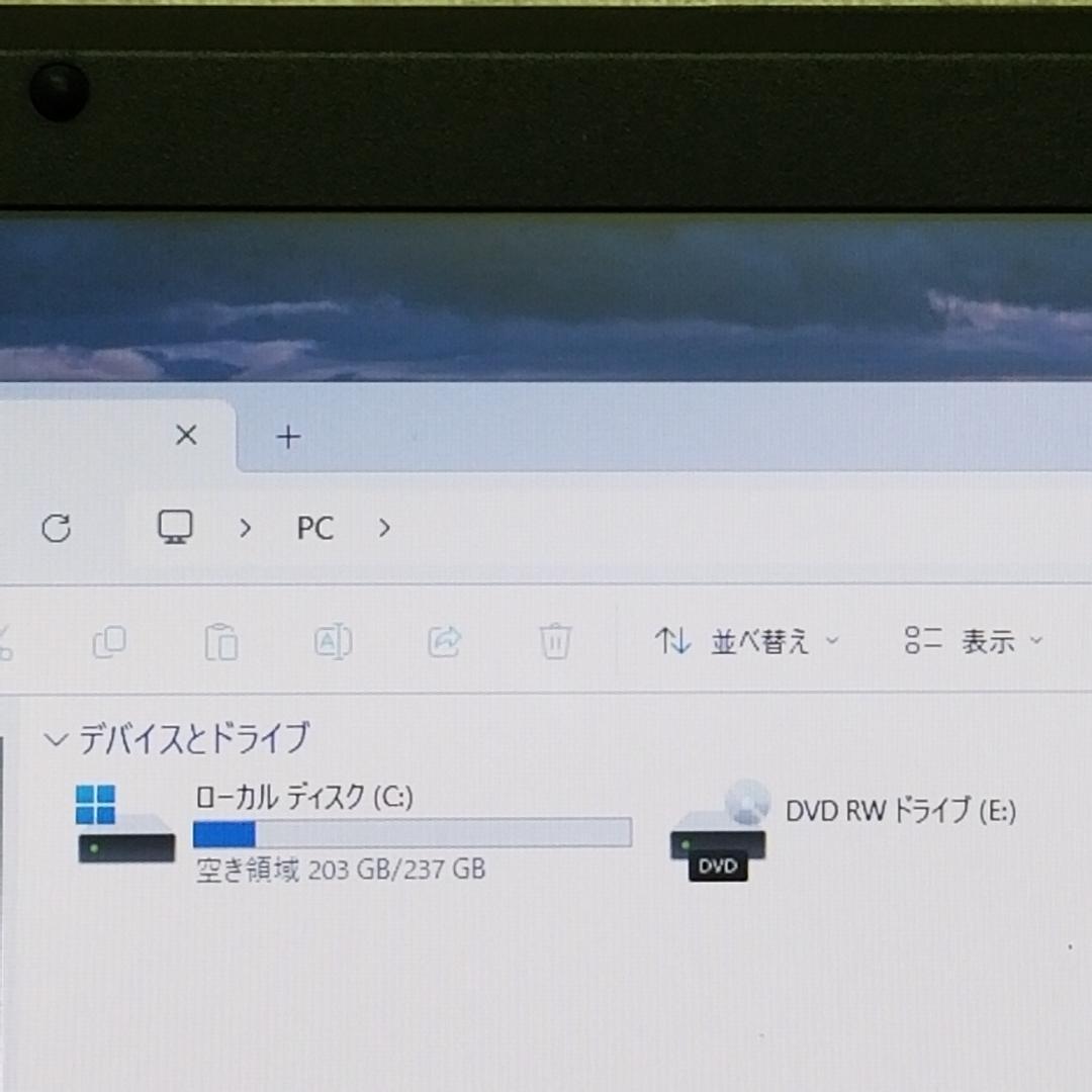 新品SSD Windows11 即使用可ノートPC NEC(E0750)