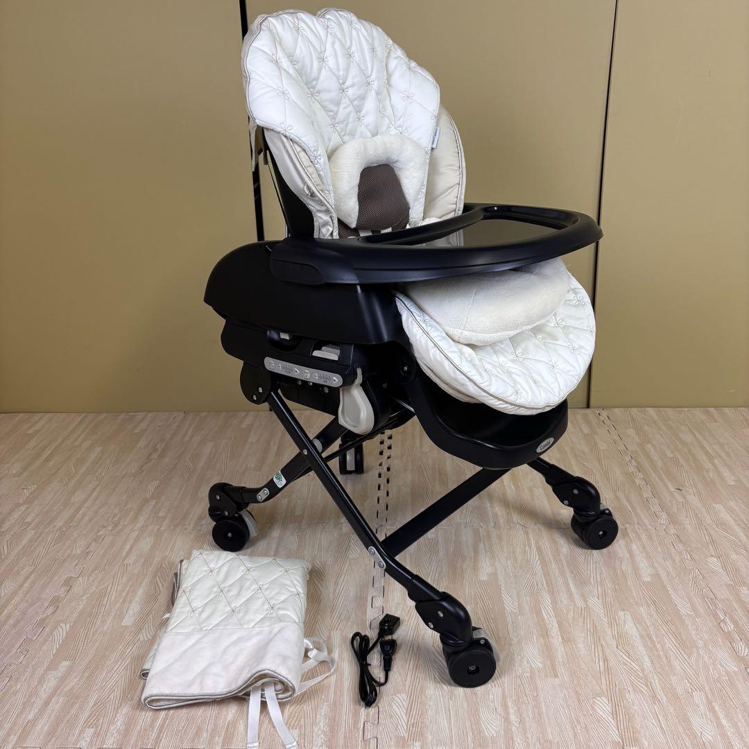 クリーニング済☆美品☆　コンビ　電動式　フェアレット　オートスイング　ラグジュア