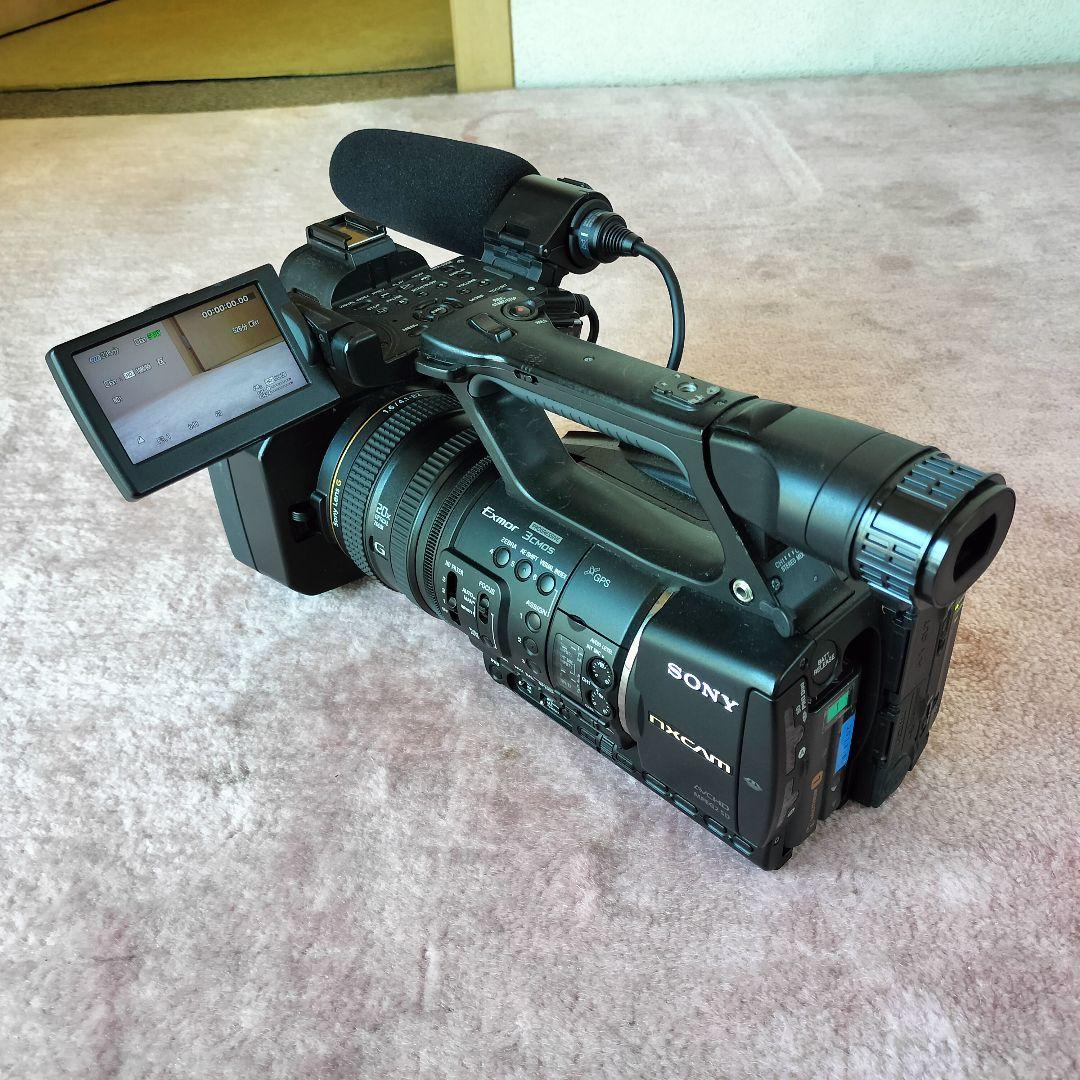 【値下げしました】SONY HXR-NX5J（レンズ難あり）＋フラッシュメモリー