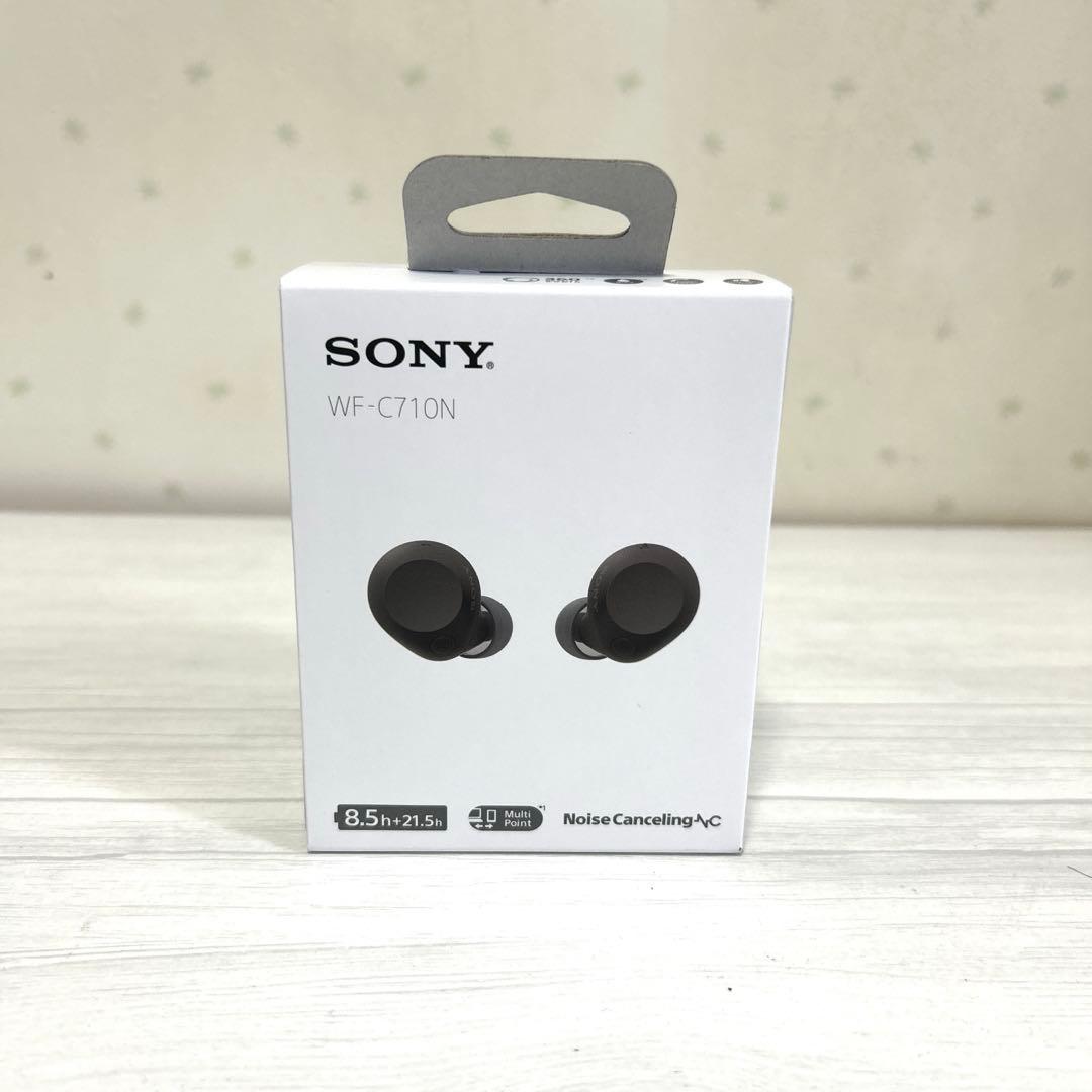 ソニー(SONY) WF-C710N ブラック ワイヤレスイヤホン