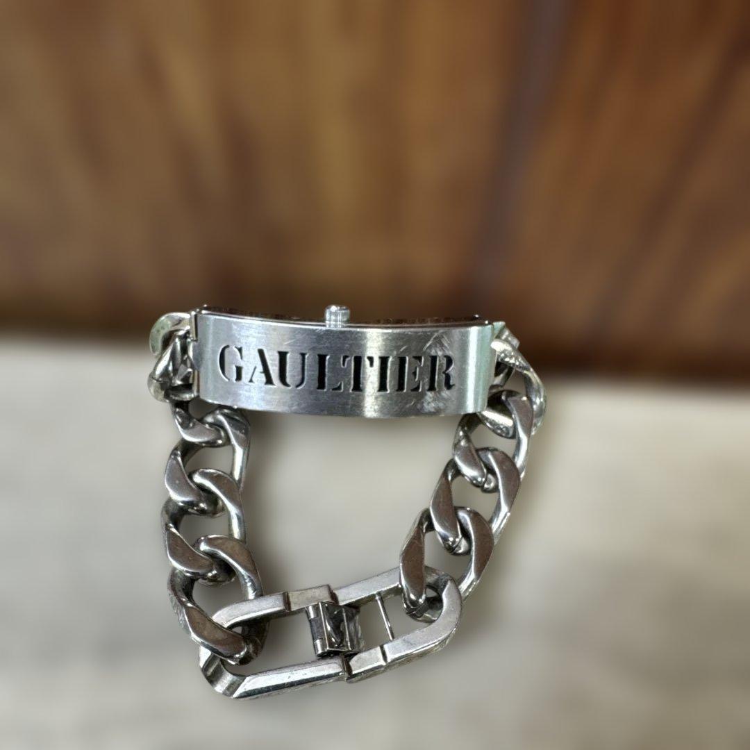GAULTIER チェーンブレスレット 電池未交換