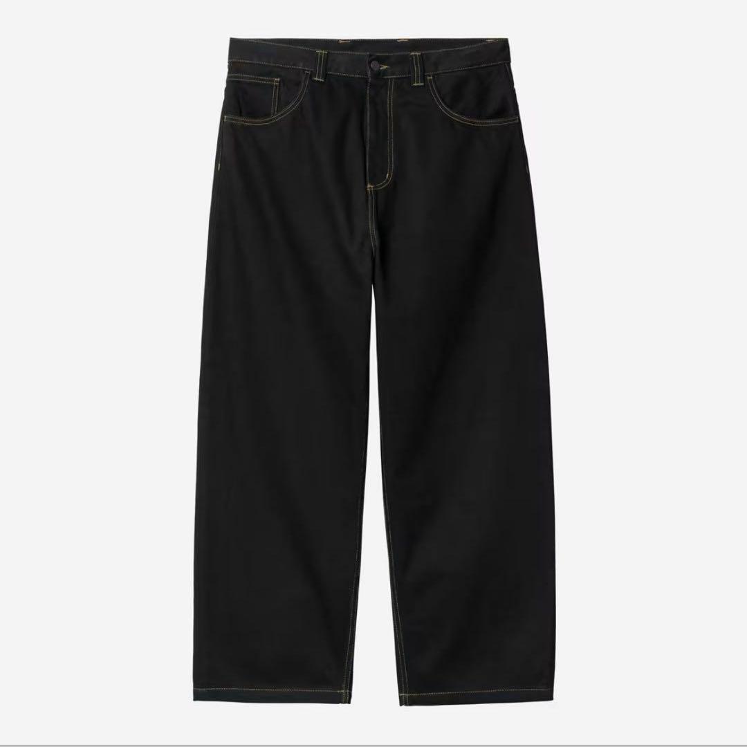 パンツ Carhartt Brandon Pant Black Rinsed S