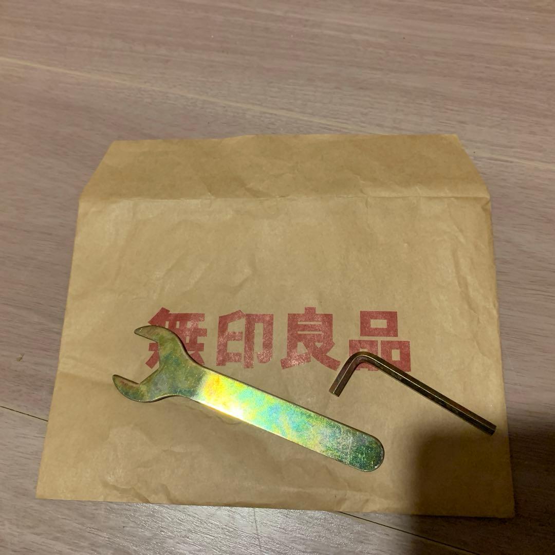 MUJI 無印良品 ヘッドボード付 木製ベッドフレーム　オーク材突板　スモール②