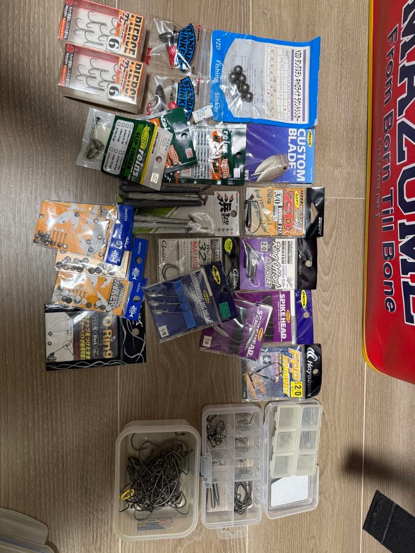 バス釣り完全引退セット　メーカー詰め合わせ