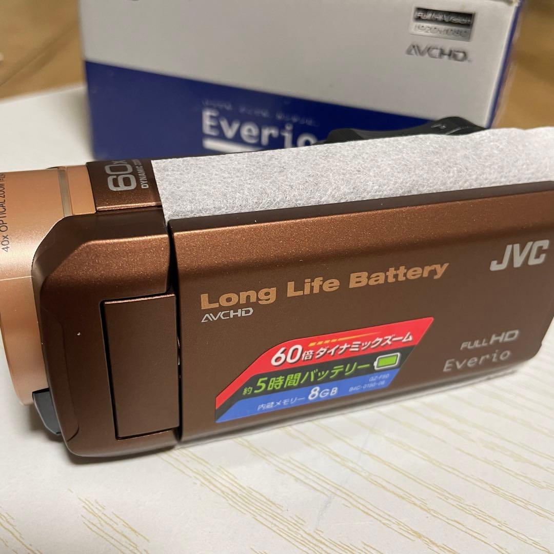【新品】JVC Everio GZ-F50-Tビデオカメラ本体　ブラウン