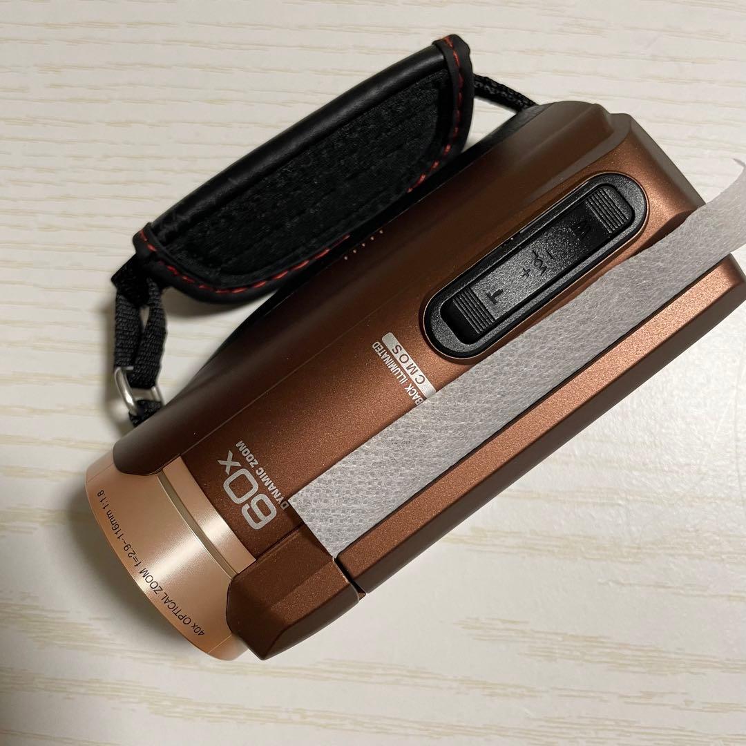 【新品】JVC Everio GZ-F50-Tビデオカメラ本体　ブラウン