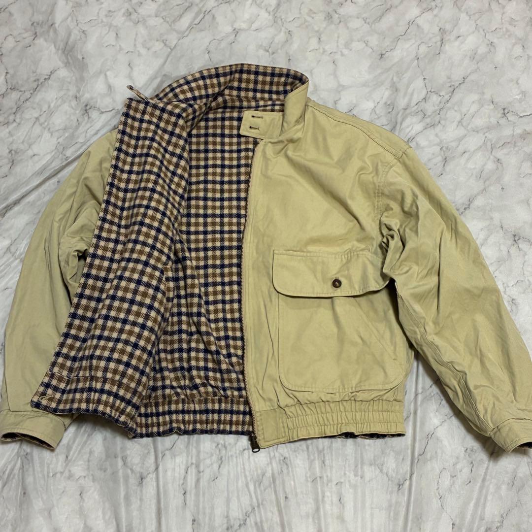 Aquascutum 90 80s 2WAY リバーシブル ハリストンジャケット