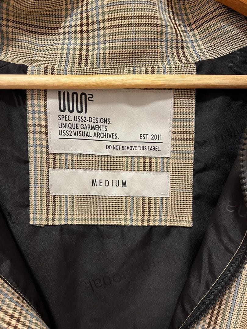 USS2 ハーフジップ ジャケット Mサイズ スノーボード