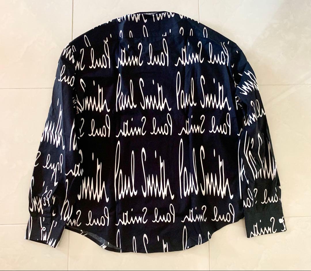 美品　ポールスミス ロゴ　長袖シャツ