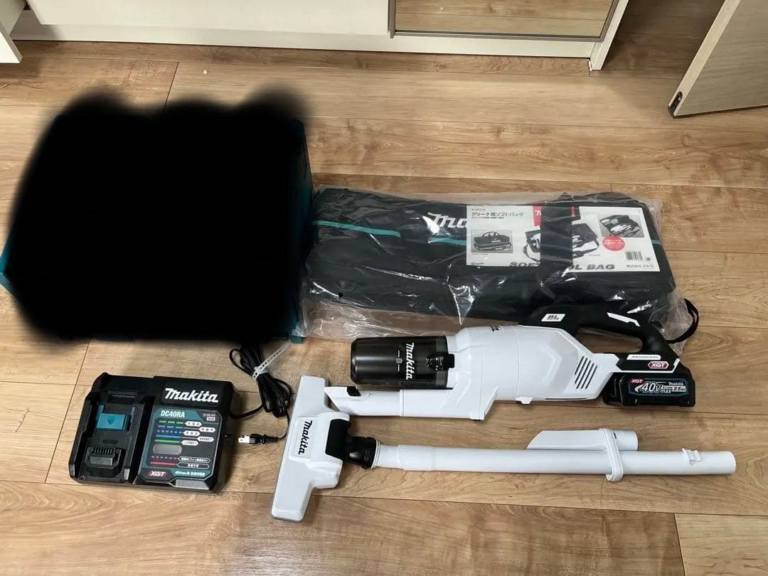 マキタ Makita 掃除機40V & 専用バッグ & バッテリーセット