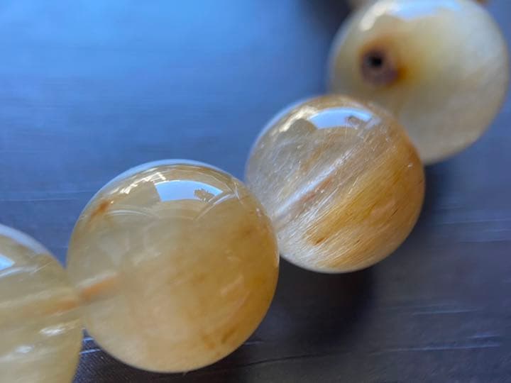 高品質美品No:1109 サゲニティッククォーツ然石早い者勝ブレスレット